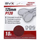 Brúsny papier na suchý zips - kruh 125 mm P120 - 10 ks