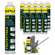Montážne lepidlo (PUR) pištoľové - na Polystyrén - 10 ks MEGA PACK 750ml