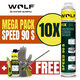 Montážne lepidlo (PUR) pištoľové - FIX SPEED 90S - 10 ks MEGA PACK 750ml