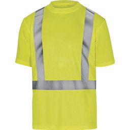 Reflexné tričko COMET žlté L